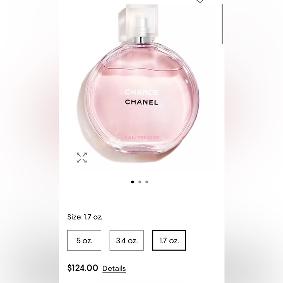 CHANEL Chance Eau Tendre Perfume - Picture 3 of 4